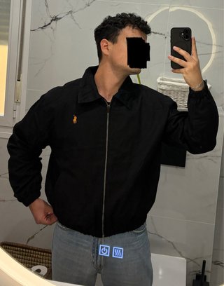Chaqueta Harrington Ralph Lauren Negra
