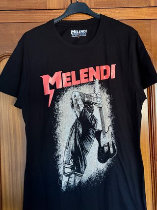 Camiseta merchandising oficial melendi talla M