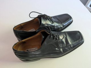 Zapatos de vestir hombre negros talla 42