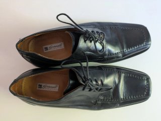 Zapatos de vestir hombre negros talla 42