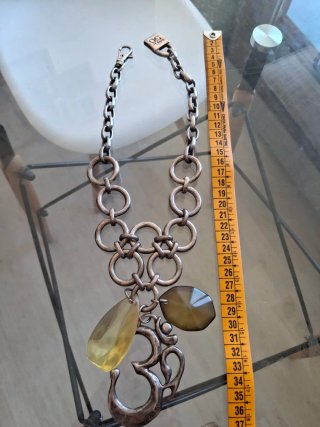 Collar Uno de 50 Plata y Acero