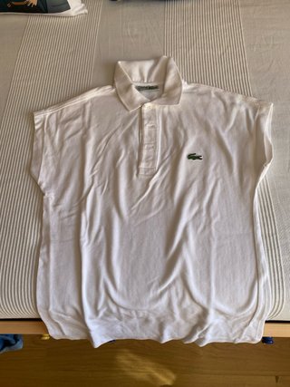 Polo Lacoste Blanco
