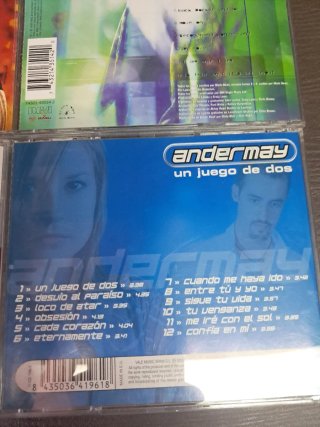 Lote 4 CDs Pop Rock Internacional y Nacional