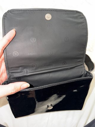 Borsa a tracolla Chanel VIP nera