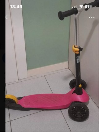 Patinete 3 Ruedas Decathlon Rosa