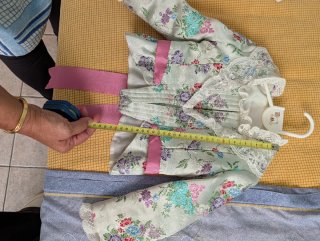 Traje de fallera para niña