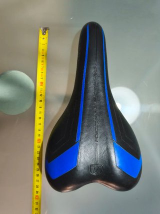 Sillín de Bicicleta Negro y Azul