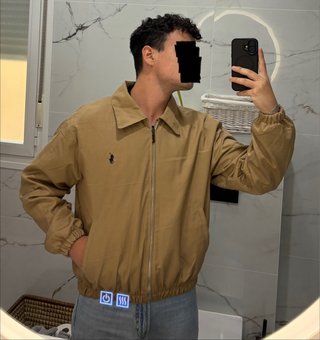 Chaqueta Harrington Ralph Lauren Beige