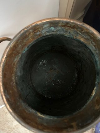 Lechera de Cobre Antigua