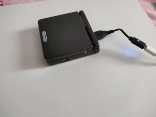 Nintendo Game Boy Advance SP Negra