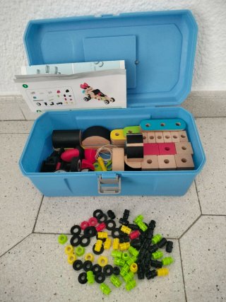 Set de Construcción y Mikado gigante de Madera