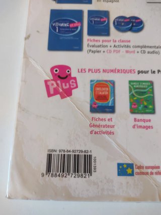 Vitamine et plus 1 méthode de français. Livre d...