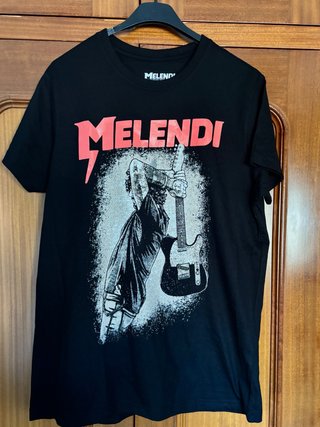 Camiseta merchandising oficial melendi . Talla S