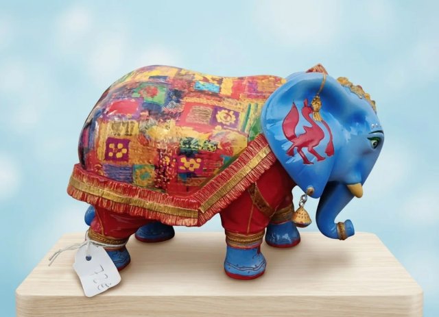 Sfilata di Elefanti "India" 15cm (Bernhard Prinz)