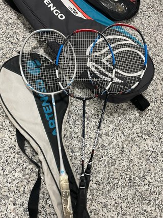 Conjunto Bádminton: Raquetas, Volantes y Red