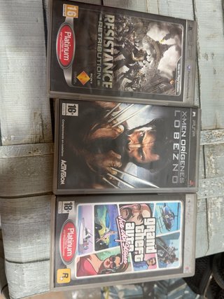 Juegos PSP: Resistance, Wolverine, GTA vocecita