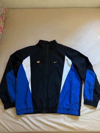 Chaqueta deportiva Nike TN Negra y Azul