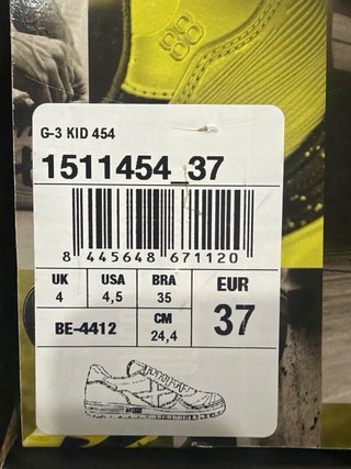 Zapatillas Munich Negras Talla 37