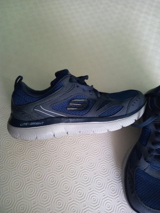 Sapatilhas Skechers Lite-Weight Azuis Tam. 39