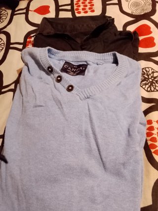 Jersey Canda, de C&A zul Talla XXXL, camisaC&A XXL