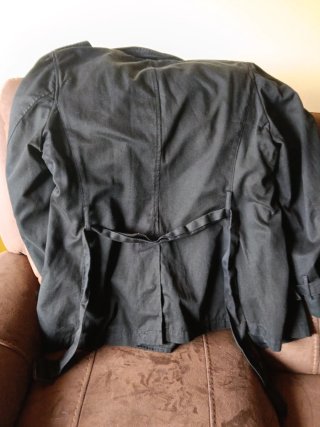 Chaquetón hombre negro