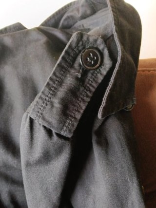 Chaquetón hombre negro