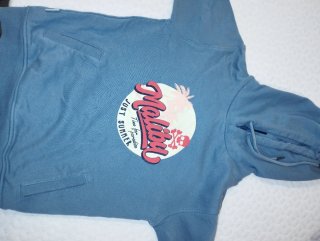 Sudadera Maliby Just Summer Azul talla 10 niño