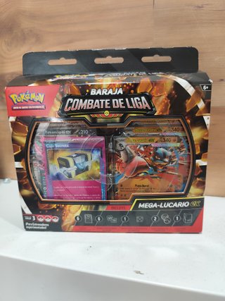 Baraja Pokémon Combate de Liga Mega Lucario EX