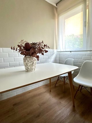 Mesa de comedor Ikea blanca