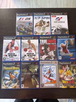 Lote 11 giochi PS2