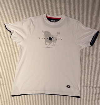 Camiseta Solo Toro Hombre Blanca