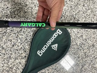 Raqueta y funda de Squash
