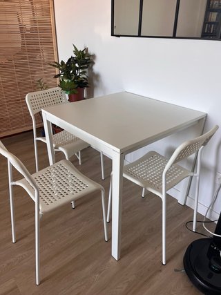 Mesa de cocina Ikea blanca