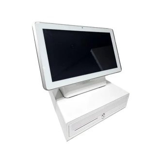 TPV táctil blanco con caja - i3, 8GB RAM, 120GB