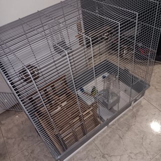 Jaula para pájaros cómoda
