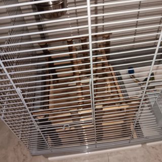 Jaula para pájaros cómoda