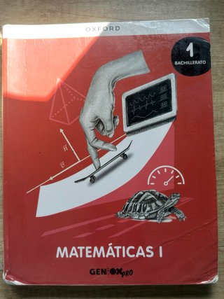 Matemáticas I, 1 Bachillerato, Geniox Pro