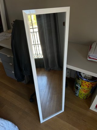Espejo Blanco Espaço Casa