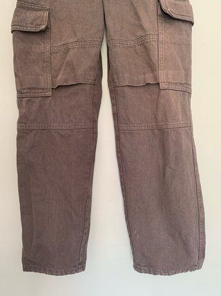 Pantalones cargo Bershka gris