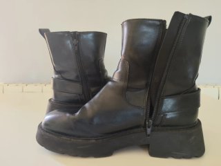 Botines Zara Negros Talla 37