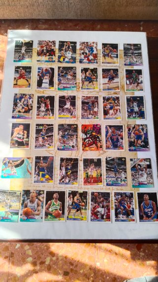 Fichas NBA 92/93 Michael Jordan.