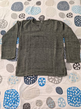 Camiseta hombre algodón texturizado