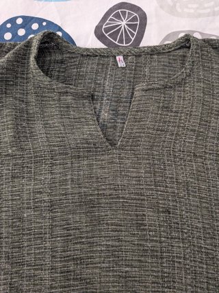Camiseta hombre algodón texturizado