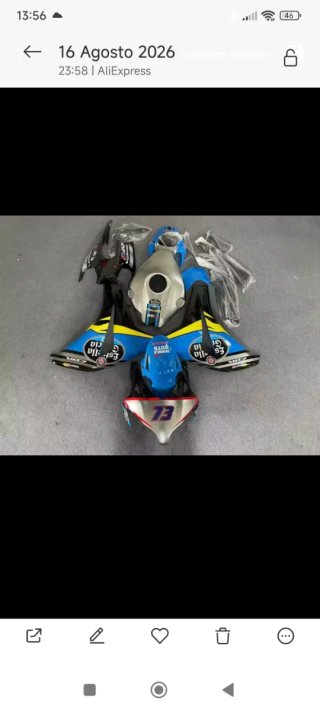Carenado Honda CBR 1000 RR