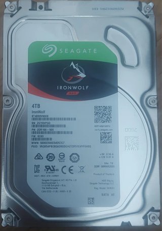 Disco Duro Seagate IronWolf 4TB