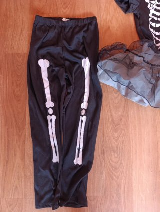 Disfraz Halloween Esqueleto Niña