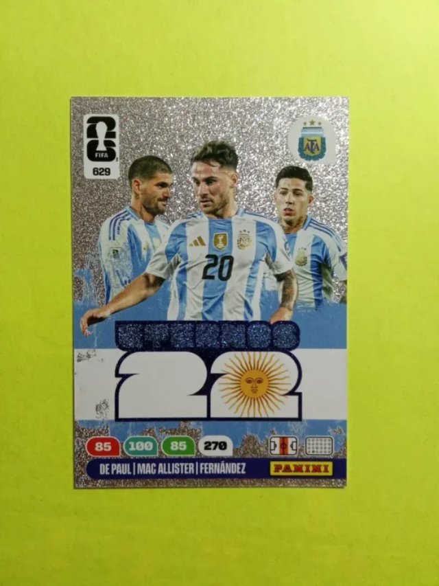 CROMO 629 ETERNOS 22 FIFA WORLD CUP 2026 MUNDIAL