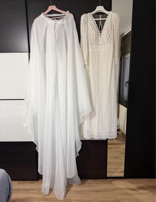 Vestido Novia Rosa Clará ALICE Talla 40