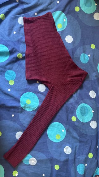 Camisa Asimétrica Shein Morada