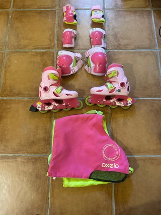 Set Patines en Línea Oxelo con Protecciones i bols